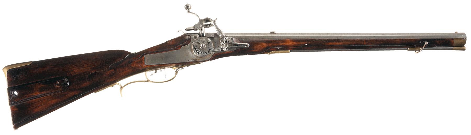 German Wheel Lock Carbine Dated 1649 Rock Island Auction