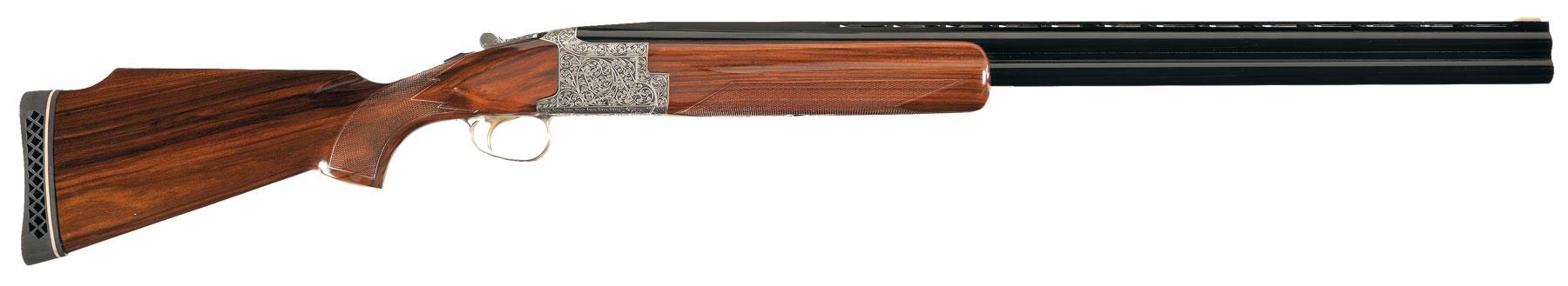 Engraved Laurona Model 82 Trap Competition Over/Under Shotgun | Rock ...