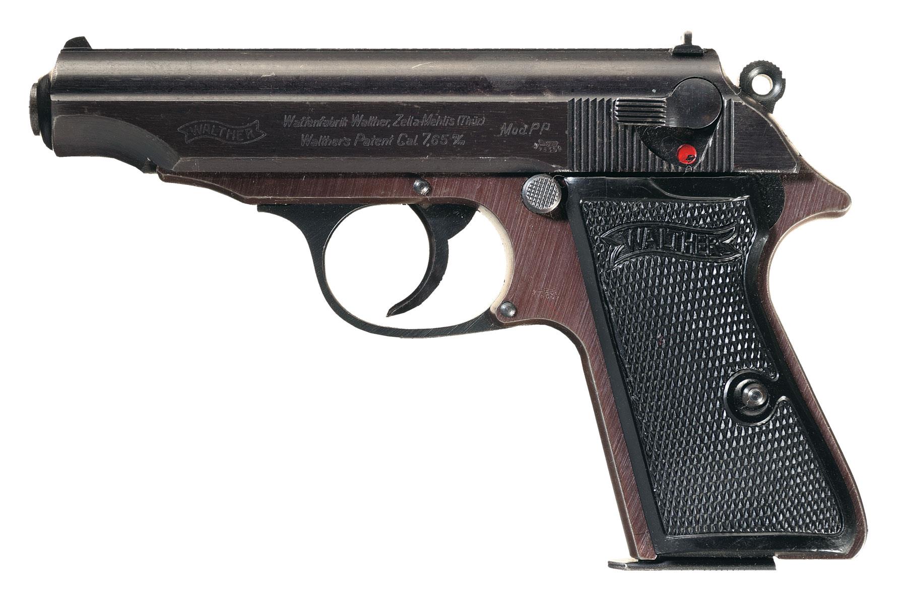 World War Ii Nazi Marked Walther Pp Pistol With Capture Papers Rock Island Auction 2289