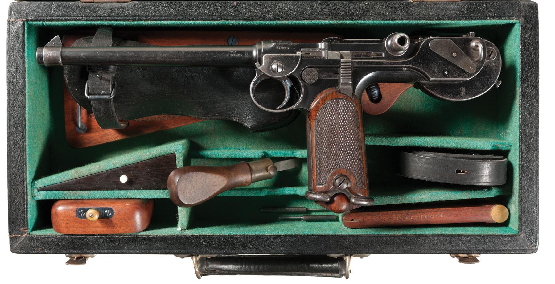 Loewe 1893 Borchardt Pistol 7.65 Borchardt Auto | Rock Island Auction