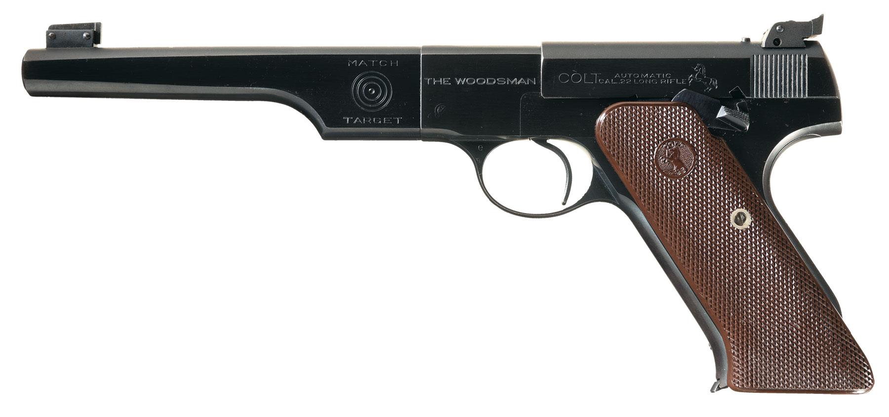 Colt Match Target Woodsman Pistol 22 LR | Rock Island Auction