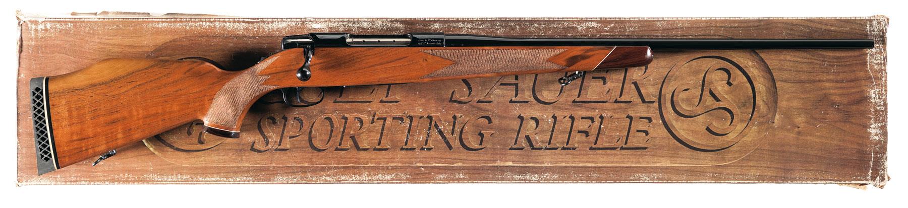Colt Sauer Sporting Bolt Action 270 Winchester Rifle With Box