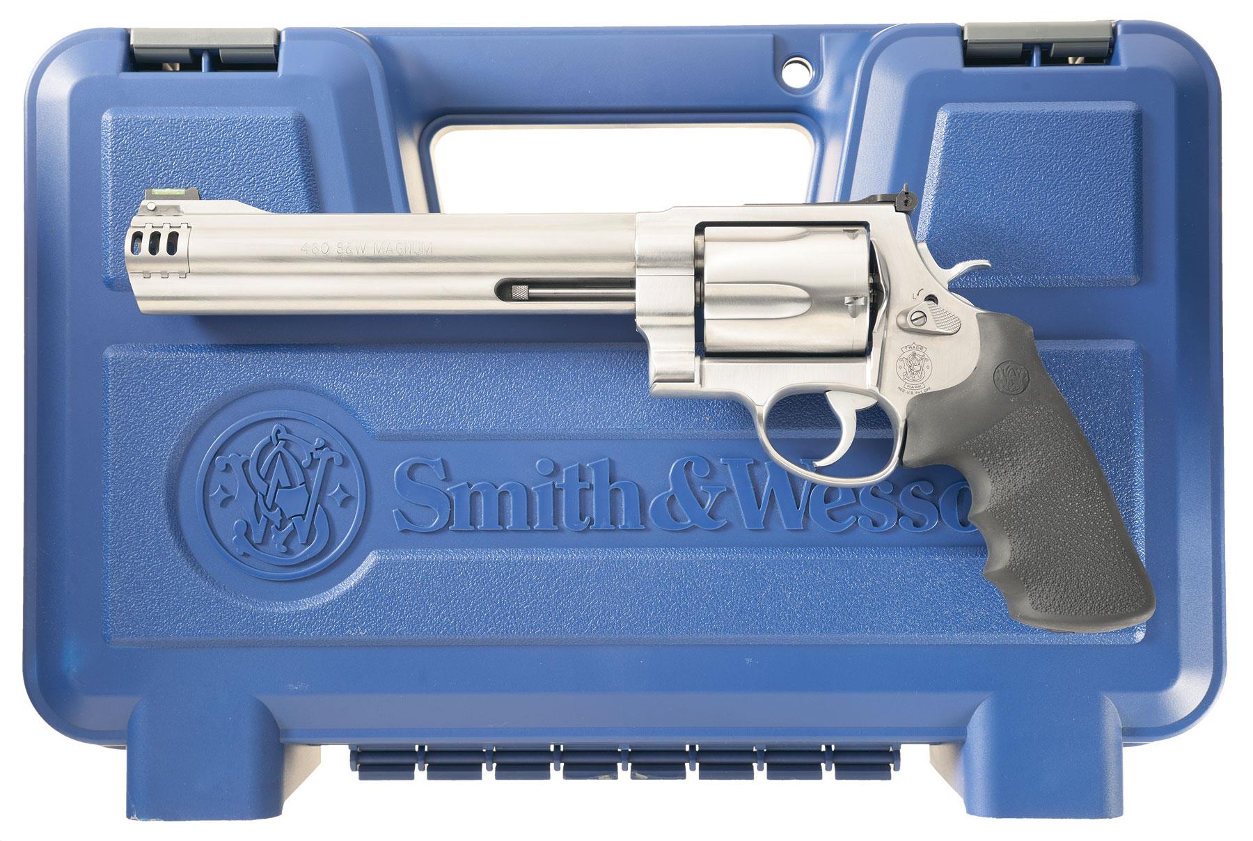 Smith & Wesson Model 460 XVR Double Action Revolver with Case | Rock ...