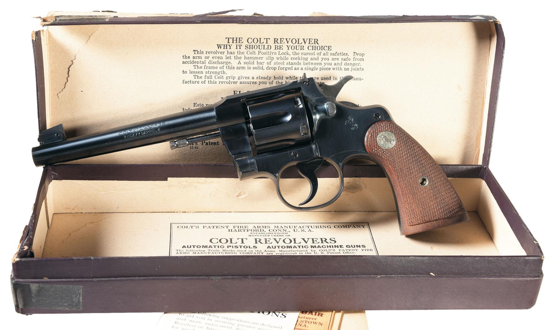 Colt Officers Model Revolver 38 | Rock Island Auction