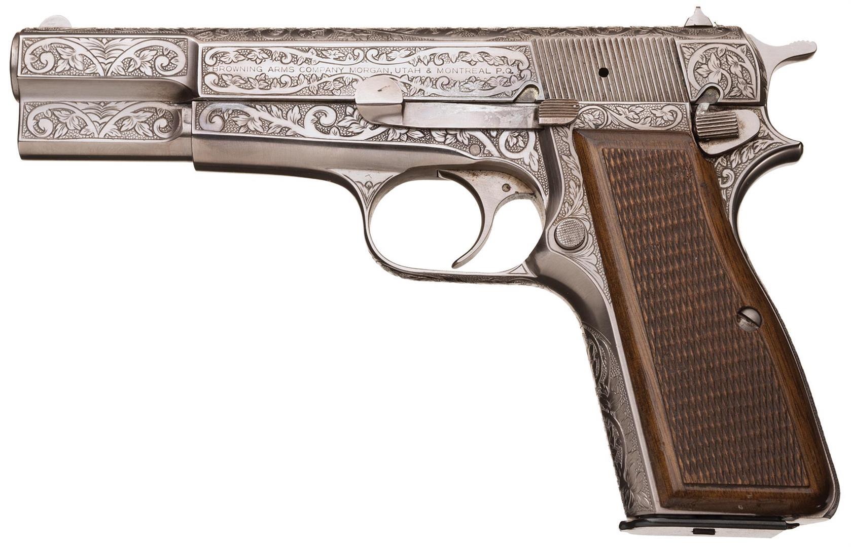 Browning Arms High Power Pistol 9 Mm Luger Rock Island Auction