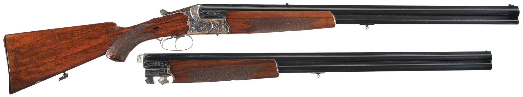 Merkel Gebruder Over/Under Rifle Shotgun Combination 16/ 8mm | Rock ...