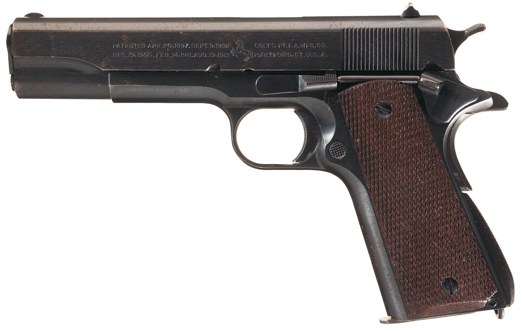 Colt 1911A1 Transitional Pistol 45 ACP | Rock Island Auction