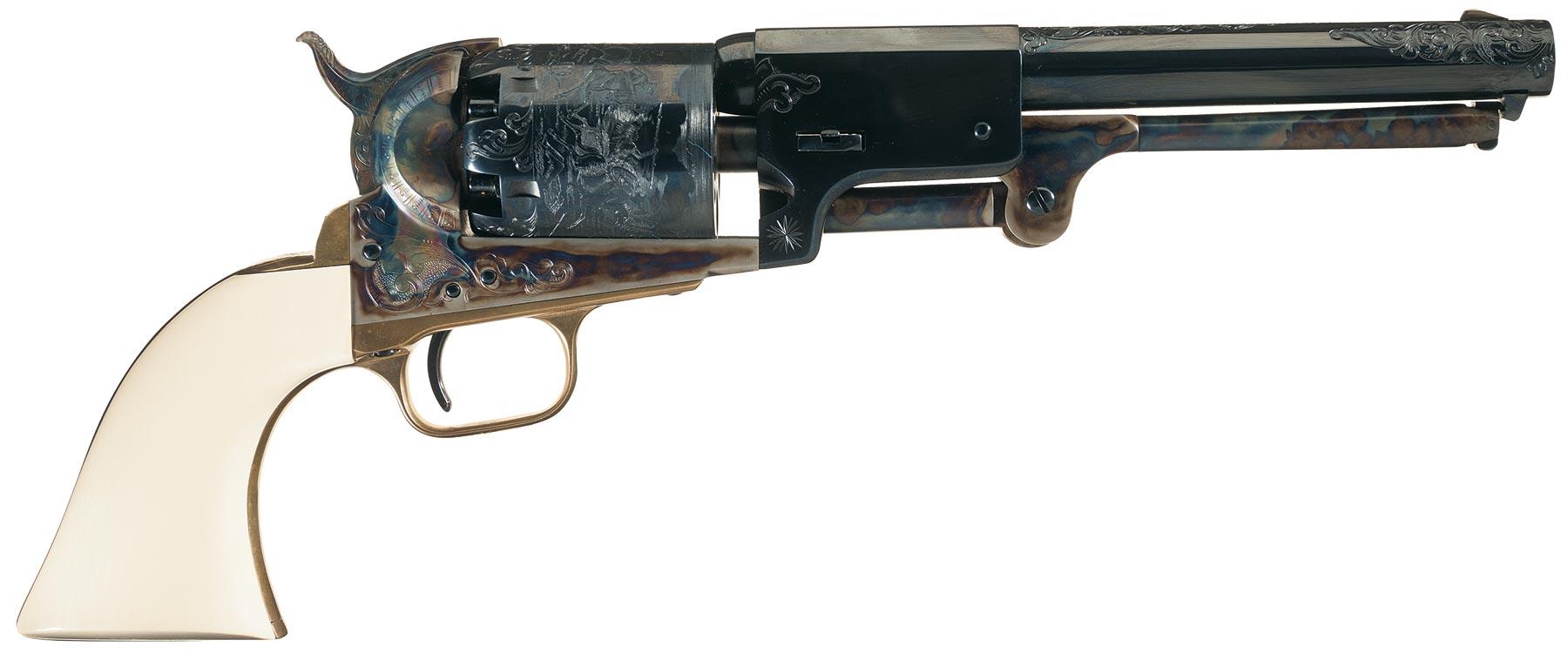 Colt Dragoon Black Powder Series Revolver 44 percussion | Rock Island ...