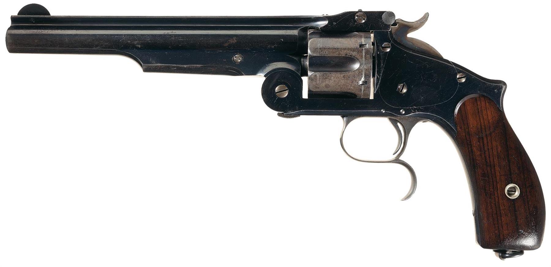 Very Fine Smith Wesson Model 3 Russian Second Model Revolver Rock 