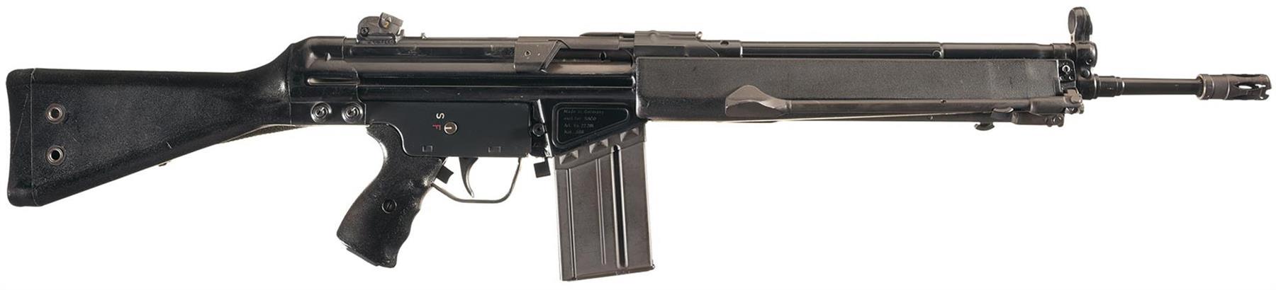 Heckler & Koch Hk91 Semi-automatic Rifle 