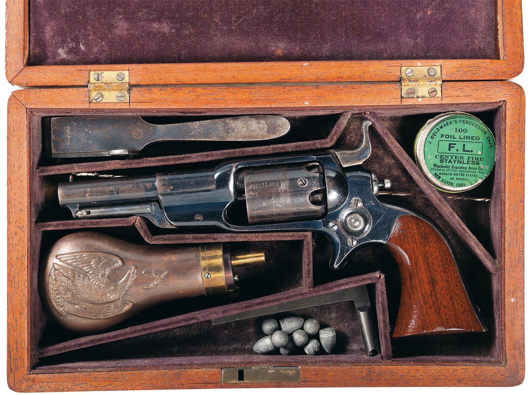 Colt 1855 Root Pocket Revolver 31 percussion | Rock Island Auction