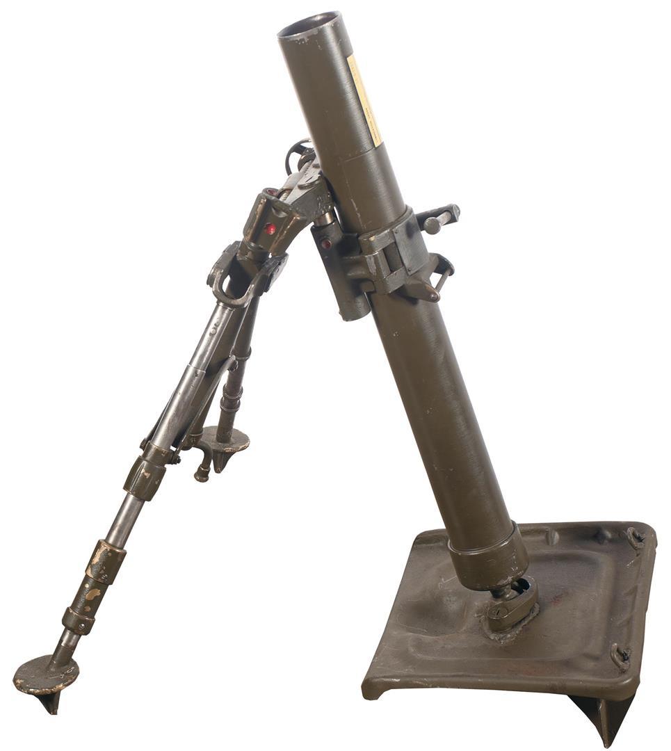Japanese Type 99 Mortar Destructive Device 81 mm Rock Island Auction