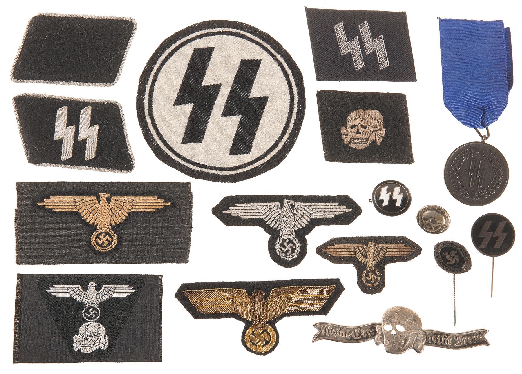 Grouping of SS and Nazi Artifacts | Rock Island Auction