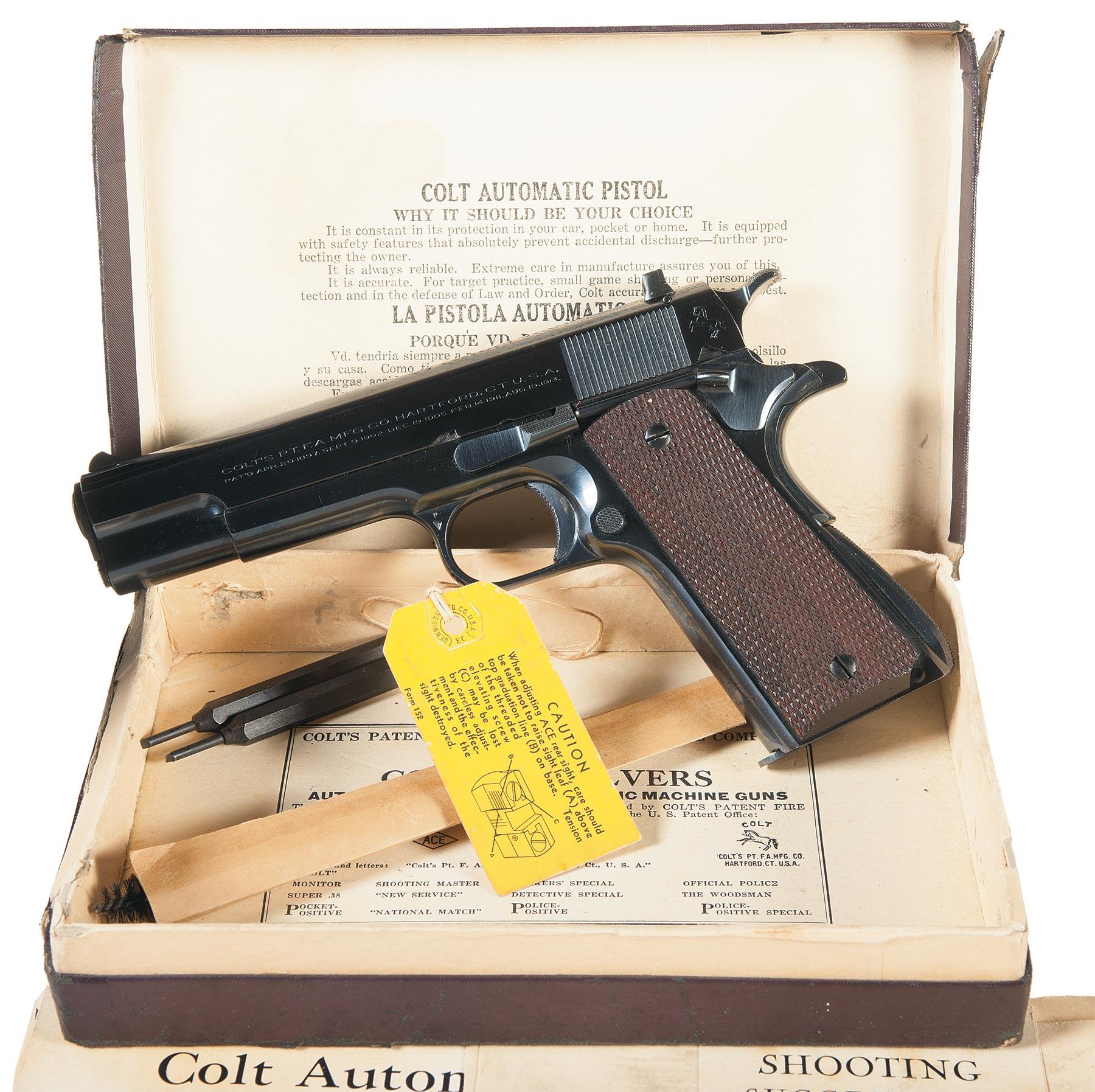 Colt Ace Pistol 22 Lr 