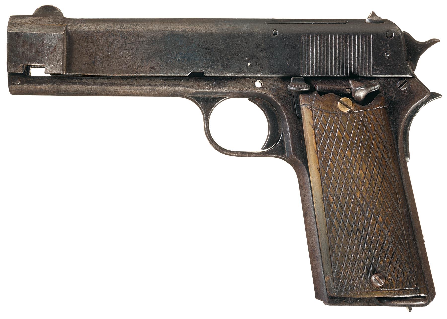 Rare Prototype Colt Model 1907 Test Pistol with Factory Letter | Rock ...