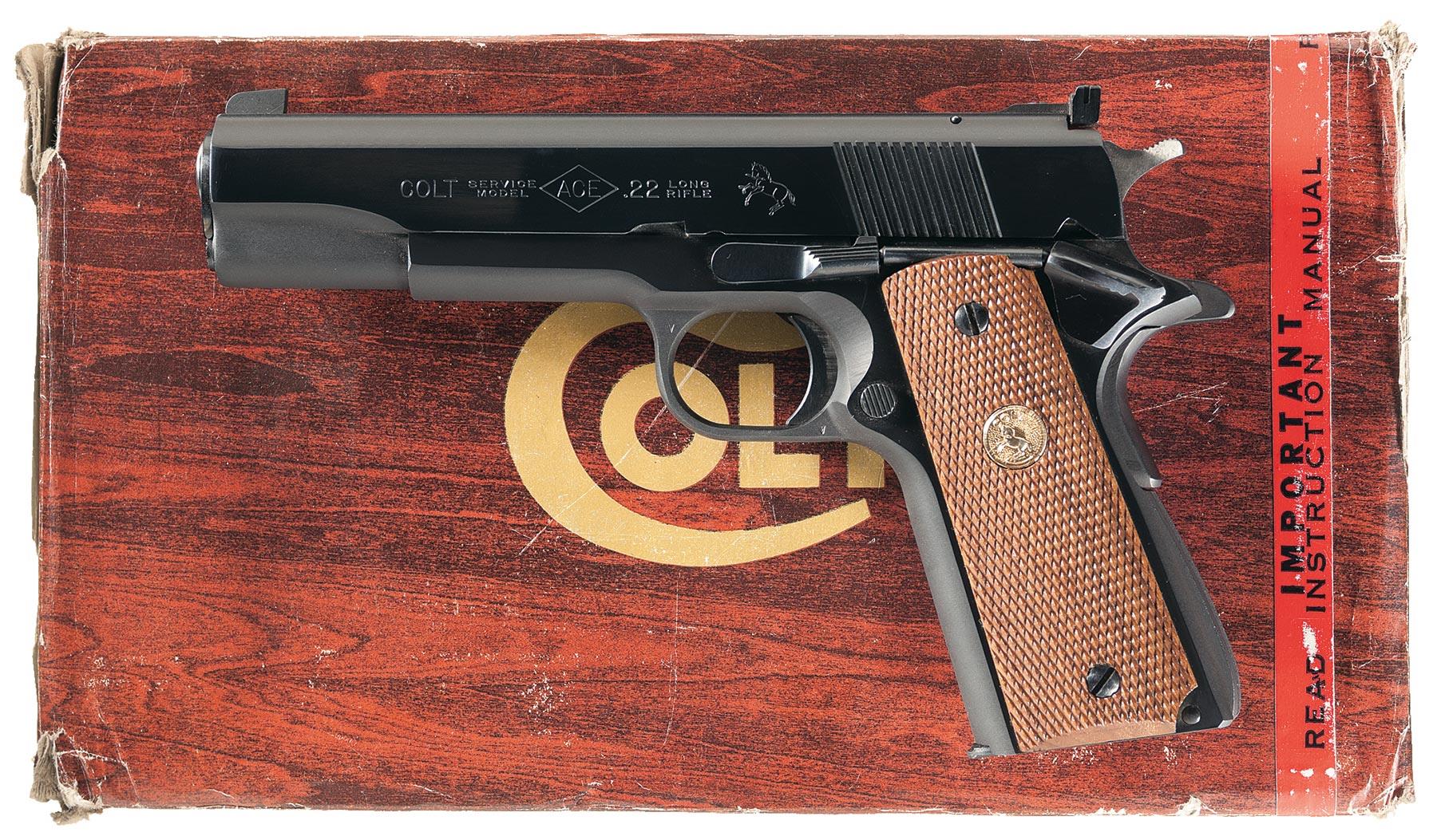 Colt Ace Service Model Pistol 22 LR | Rock Island Auction