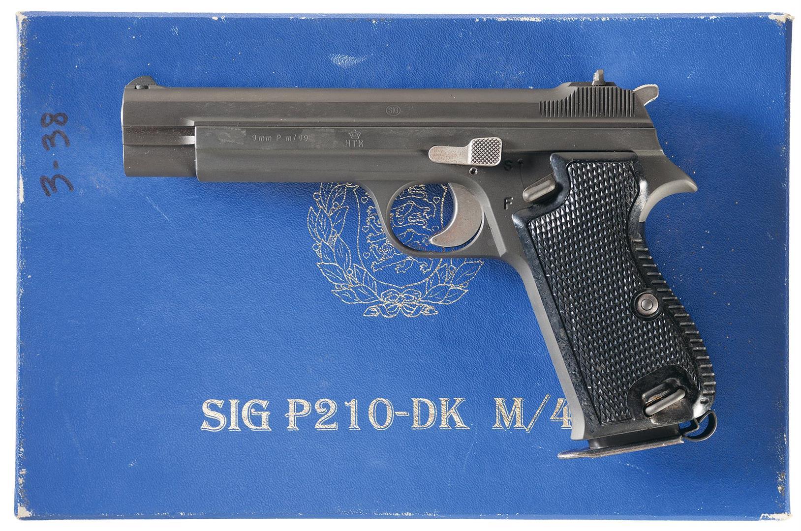 Poignée Grip KSD SIG P210 - Compatible Avec Modèles P210-1/-4/-5/-6 Et DK M49, Neuve