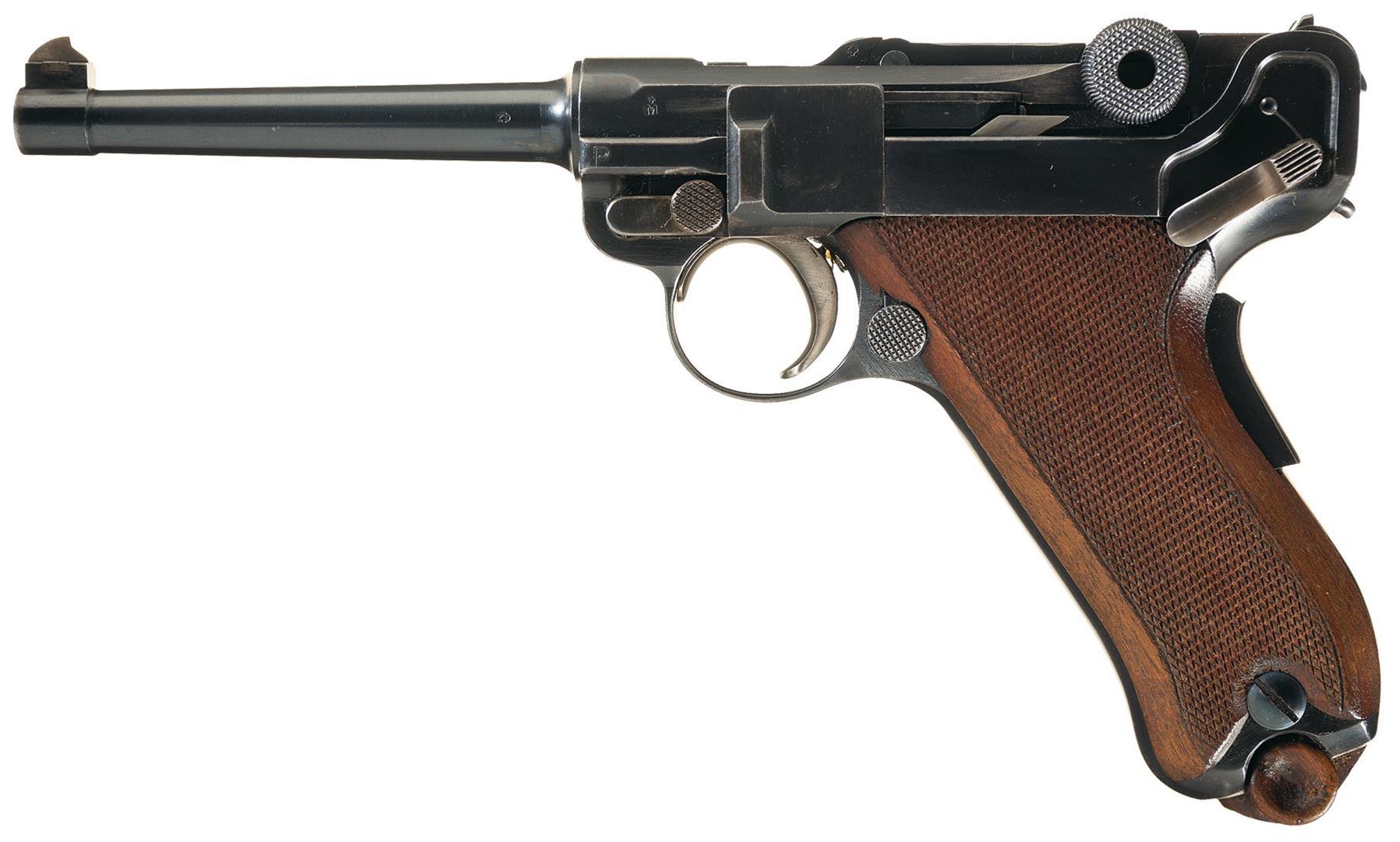 Swiss/Bern Model 1906/24 Luger Semi-Automatic Pistol | Rock Island Auction