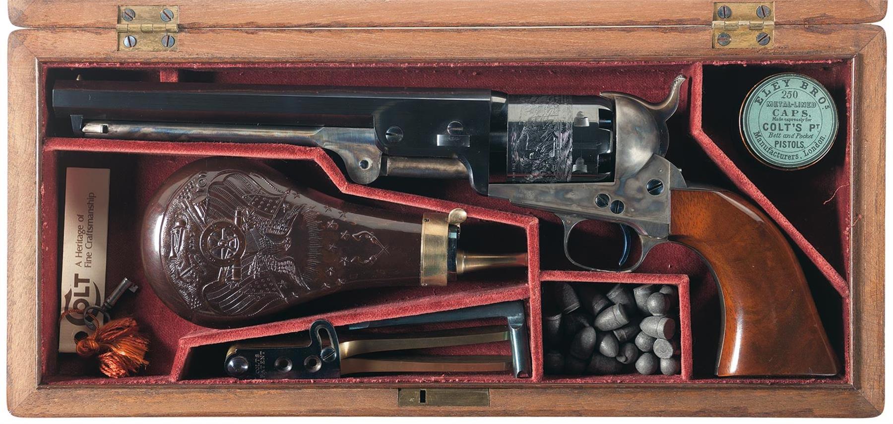 Colt 1851 Navy Revolver 36 Percussion Rock Island Auction 3269