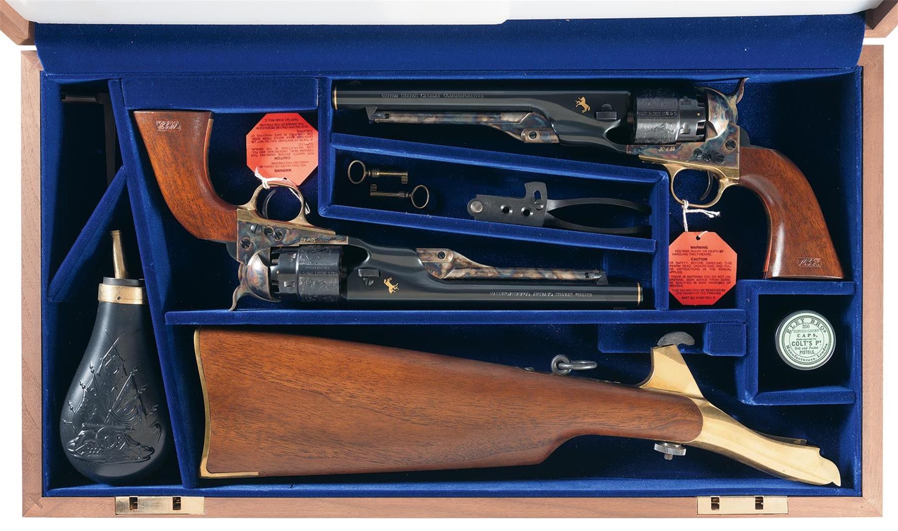 Limited Edition Cased Colt U.S. Cavalry Commemorative 1860