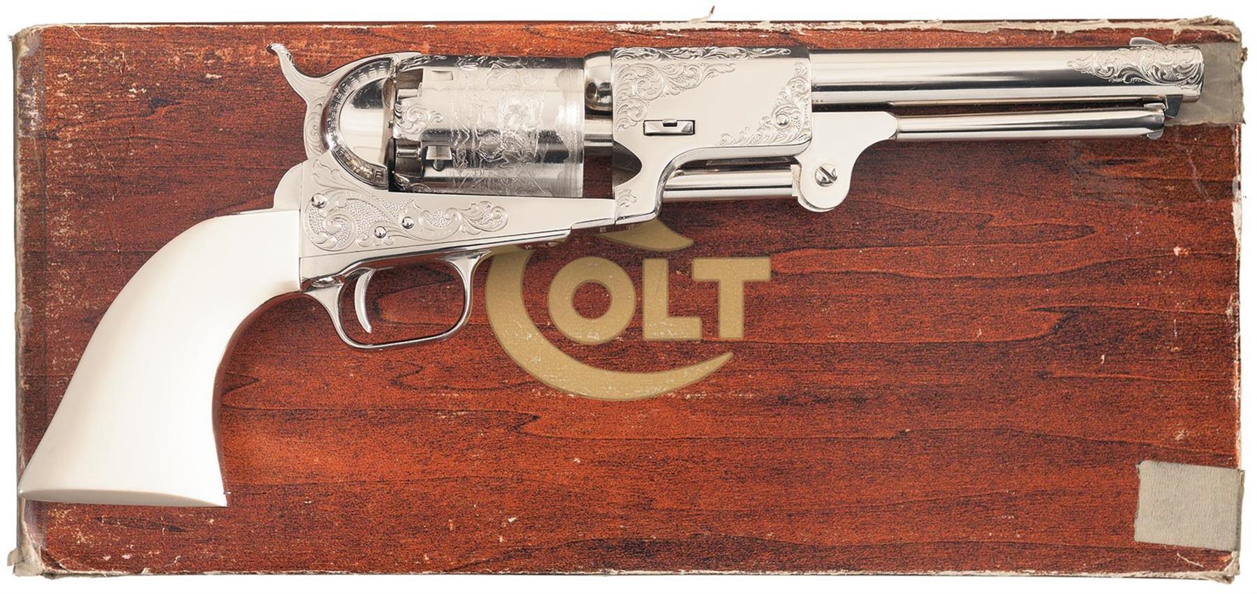 Colt Dragoon Black Powder Series Revolver 44 percussion | Rock Island ...