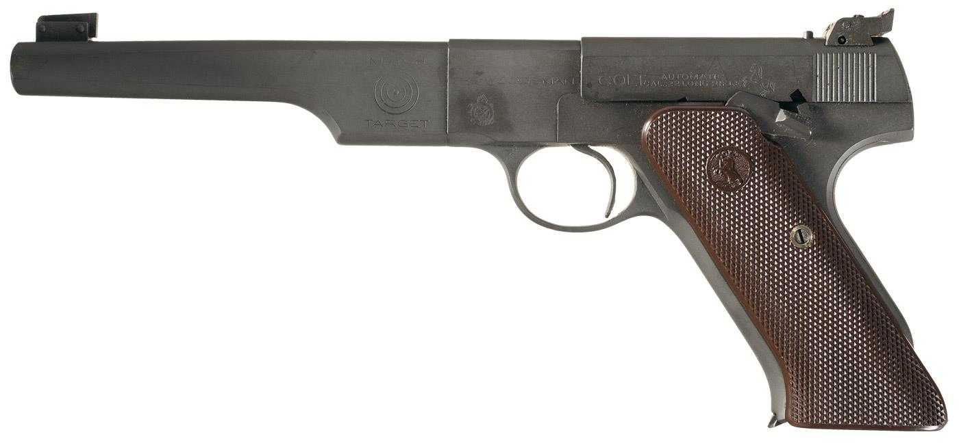 Colt Match Target Woodsman Pistol 22 LR | Rock Island Auction