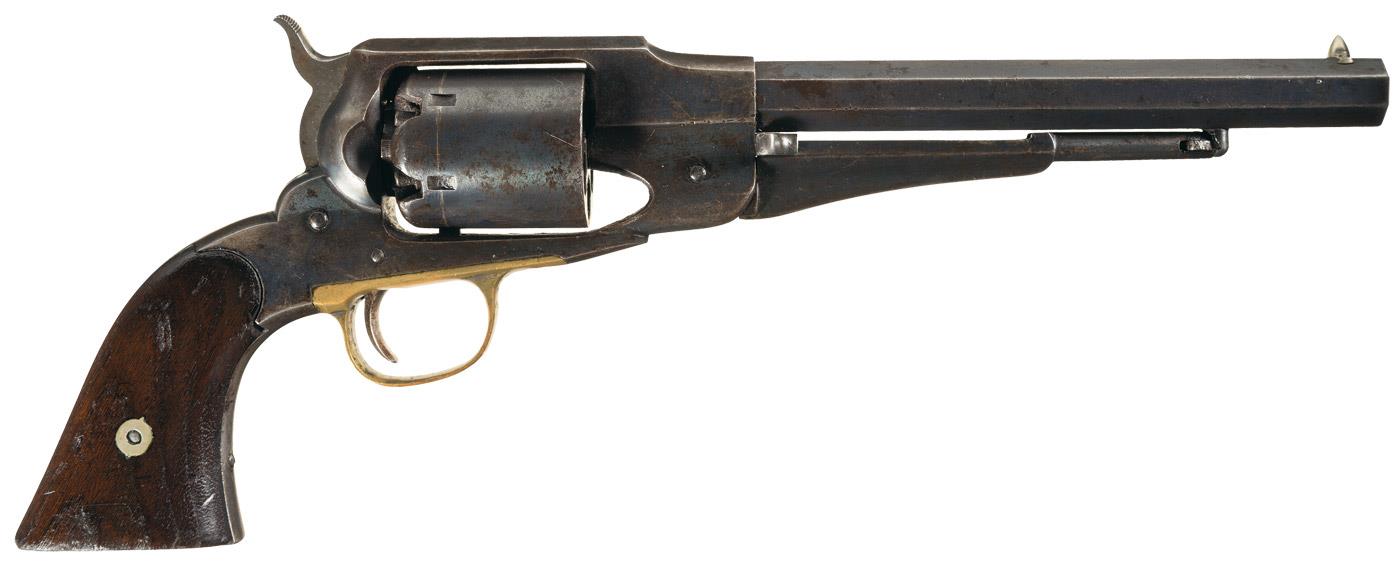 Civil War Remington Model 1861 Army Percussion Revolver | Rock Island ...