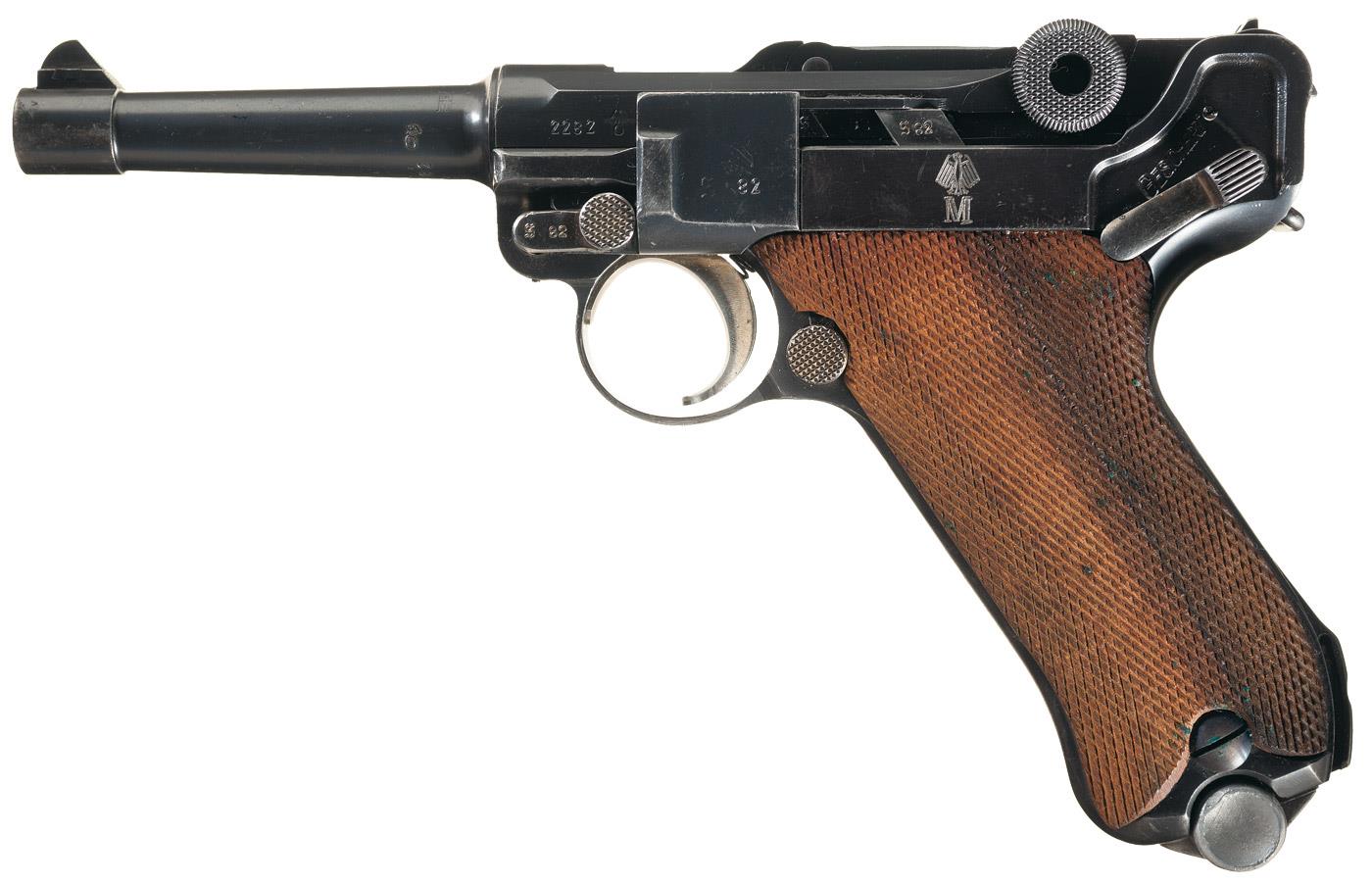 Scarce 1934 'K-Date' S/42 Code Nazi Navy Luger Pistol | Rock