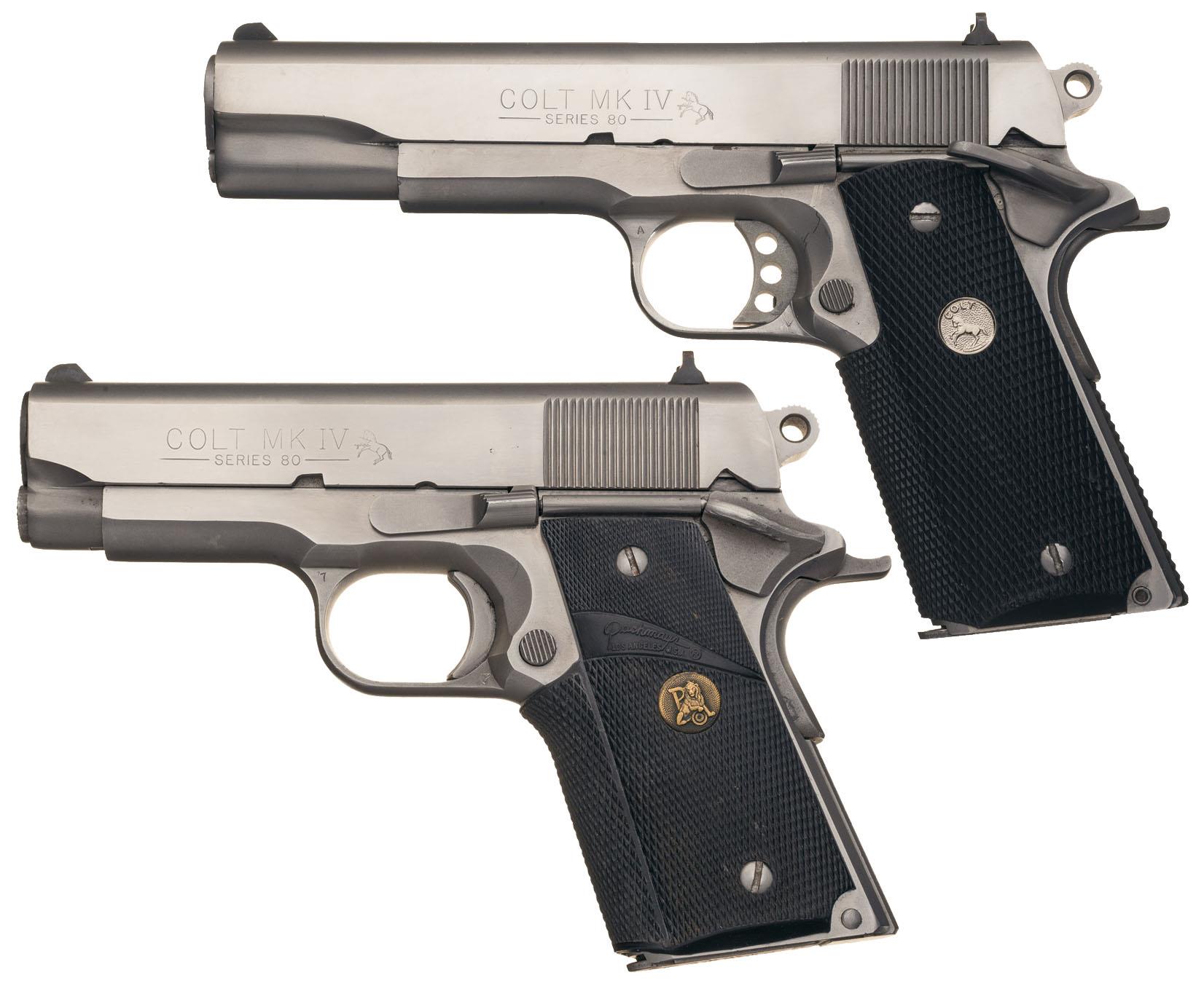 colt 1911 a1 government mark iv stainless