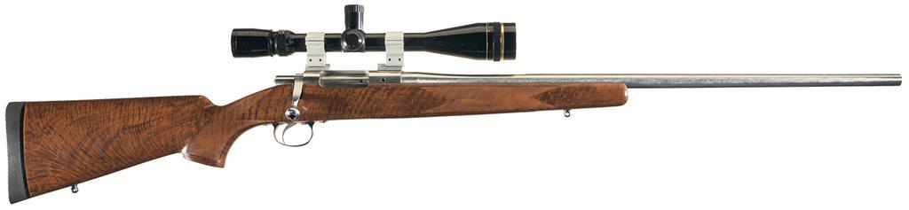 Custom Hall Manufacturing Model 660 Bolt Action Rifle with Scope | Rock ...