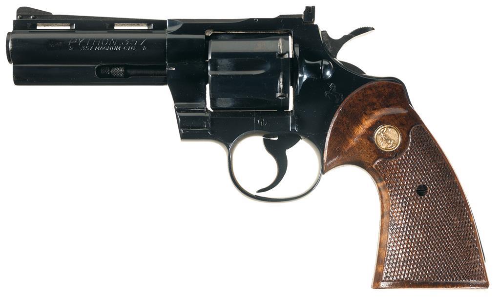 Early Colt Python Double Action Revolver | Rock Island Auction