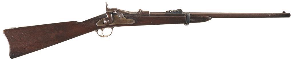 Custer Era U S Springfield Model 1873 Trapdoor Carbine Rock Island