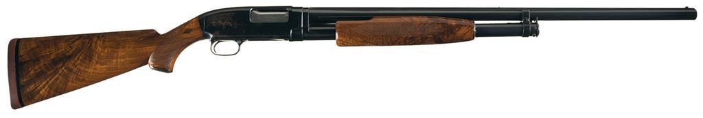 Winchester Model 12 Black Diamond Trap Slide Action Shotgun | Rock ...