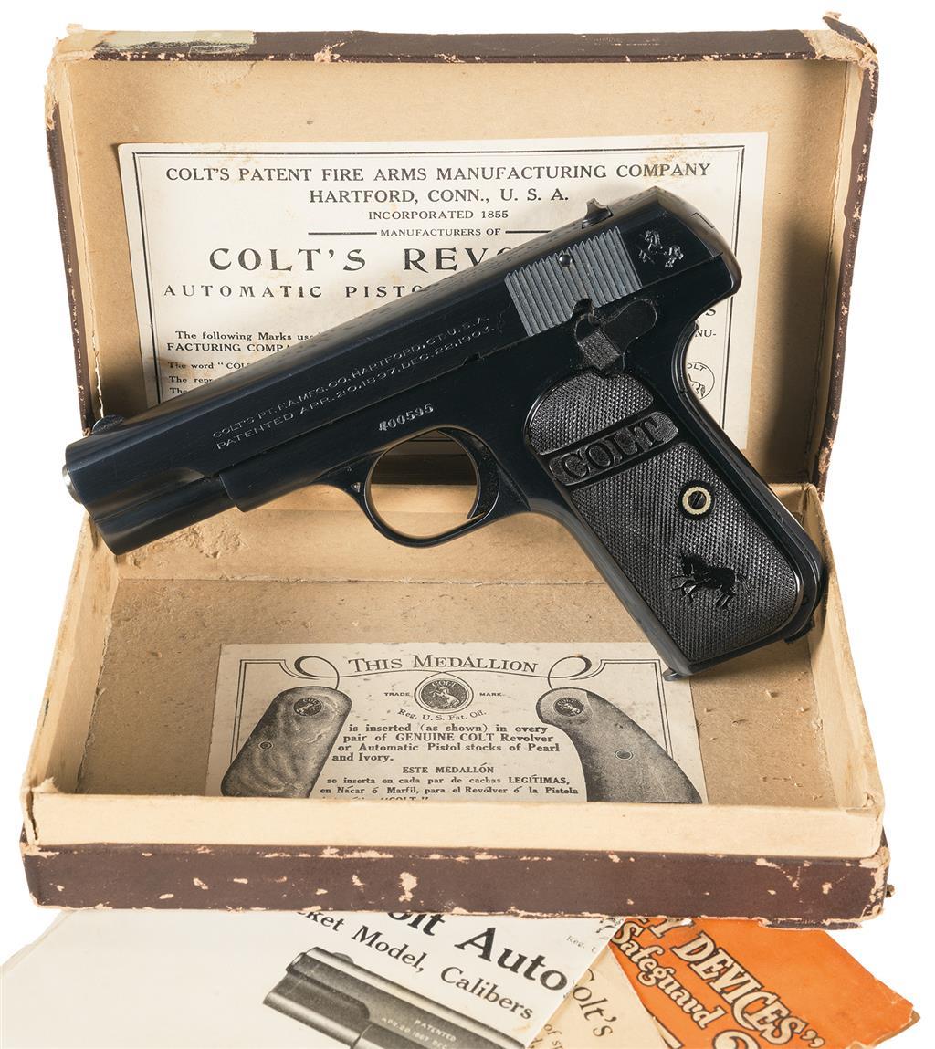 Colt 1903 Pocket Hammerless Pistol 32 ACP | Rock Island Auction