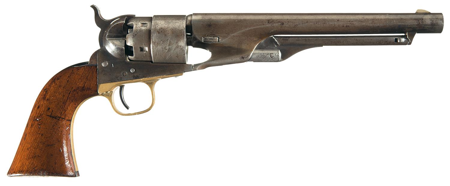 Colt Model 1860 Army Percussion Civilian Production Revolver | Rock ...