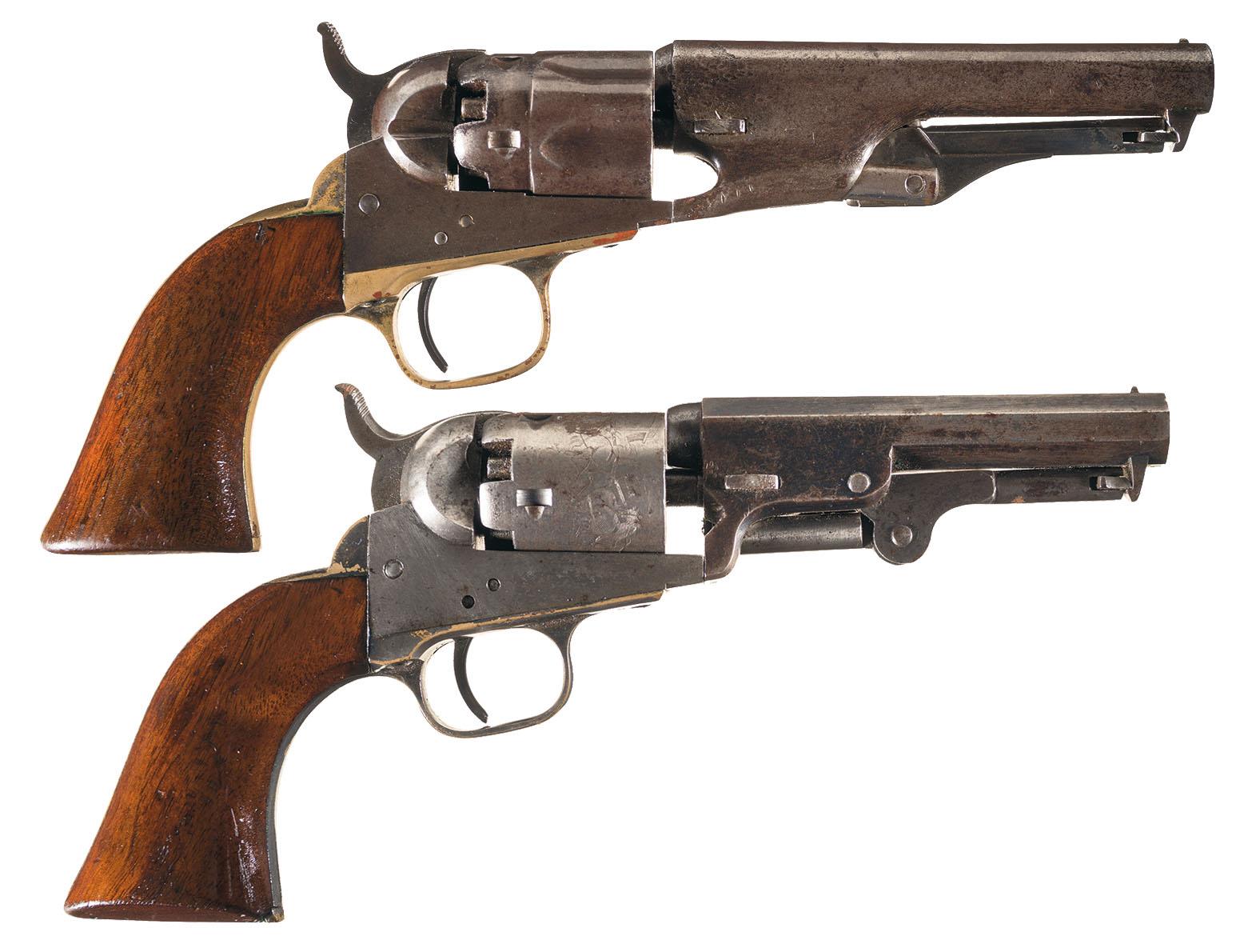 Two Antique Colt Percussion Revolvers | Rock Island Auction