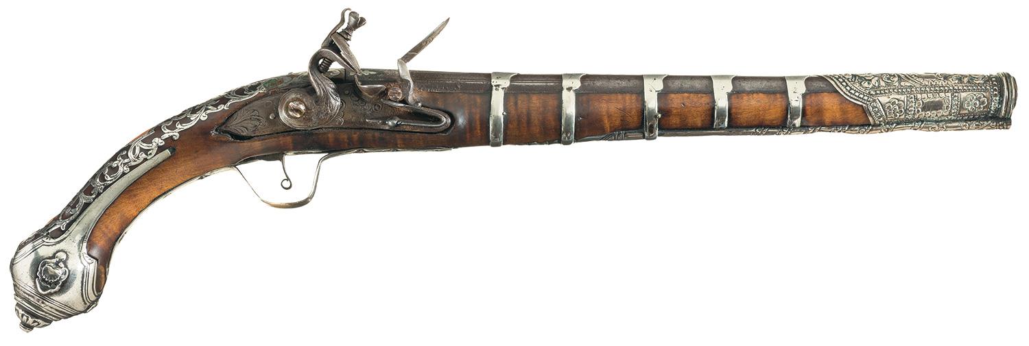 Algerian Flintlock Pistol 60 | Rock Island Auction