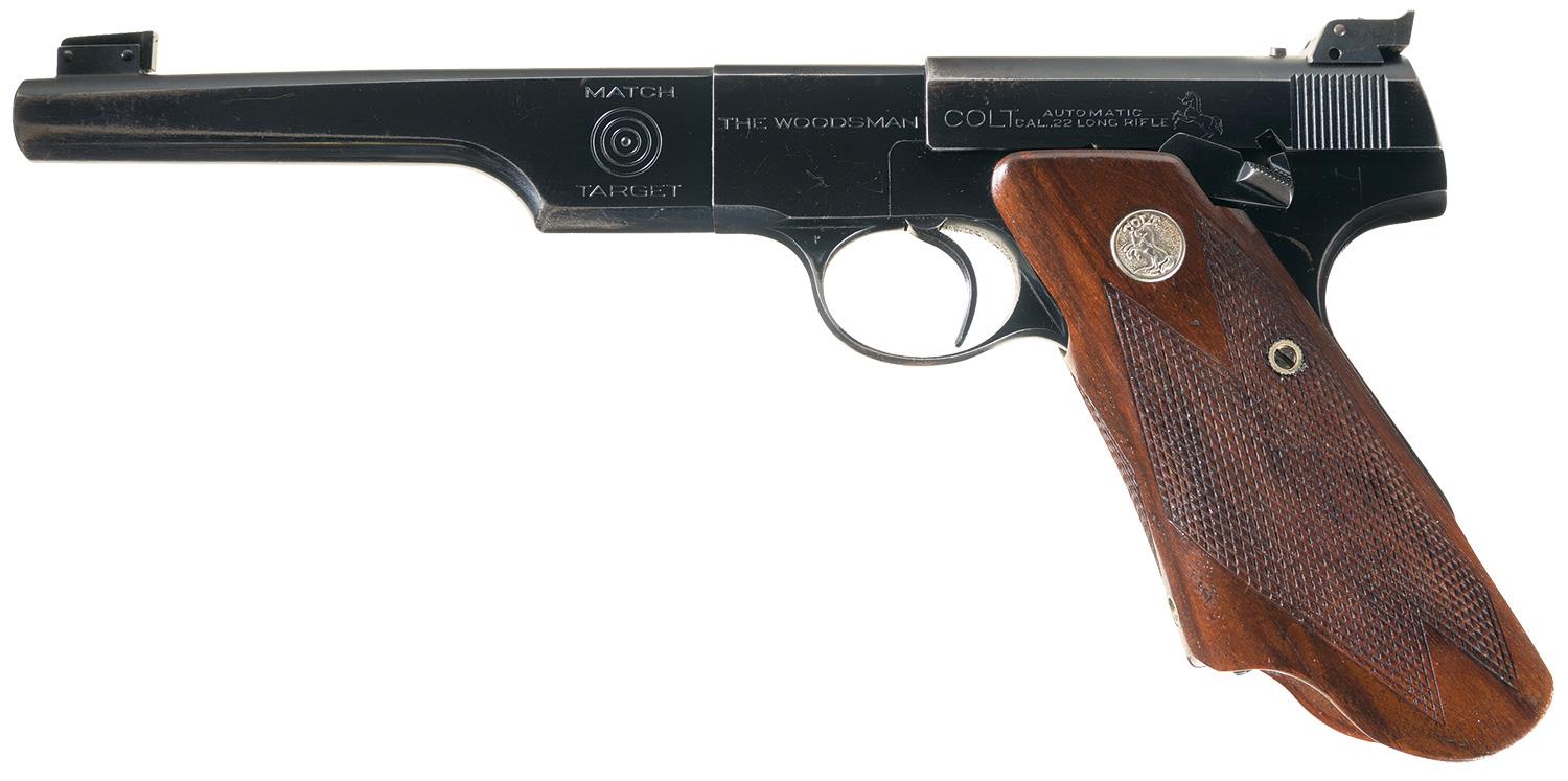 Colt Match Target Pistol 22 LR | Rock Island Auction