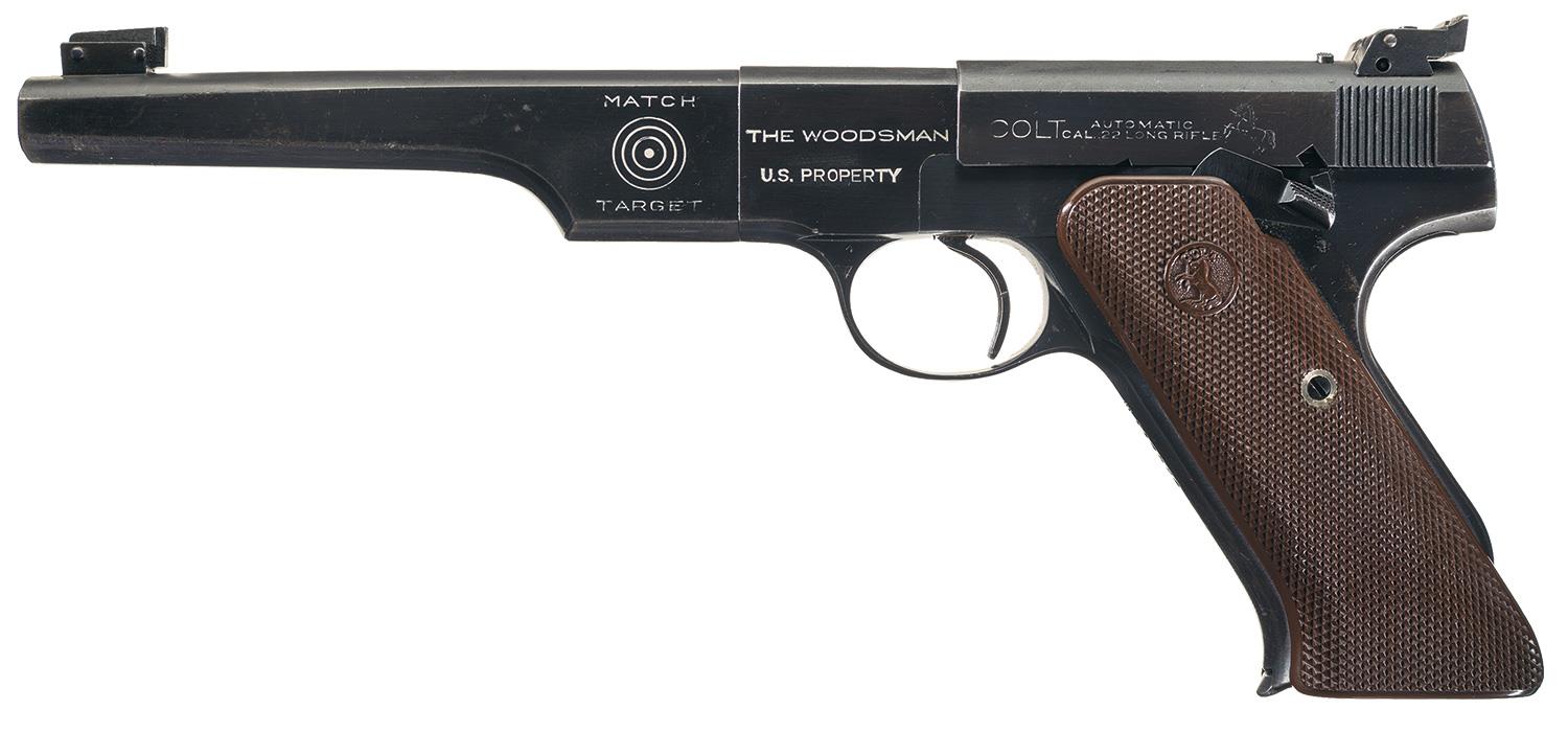 Colt Match Target Woodsman Pistol 22 LR.