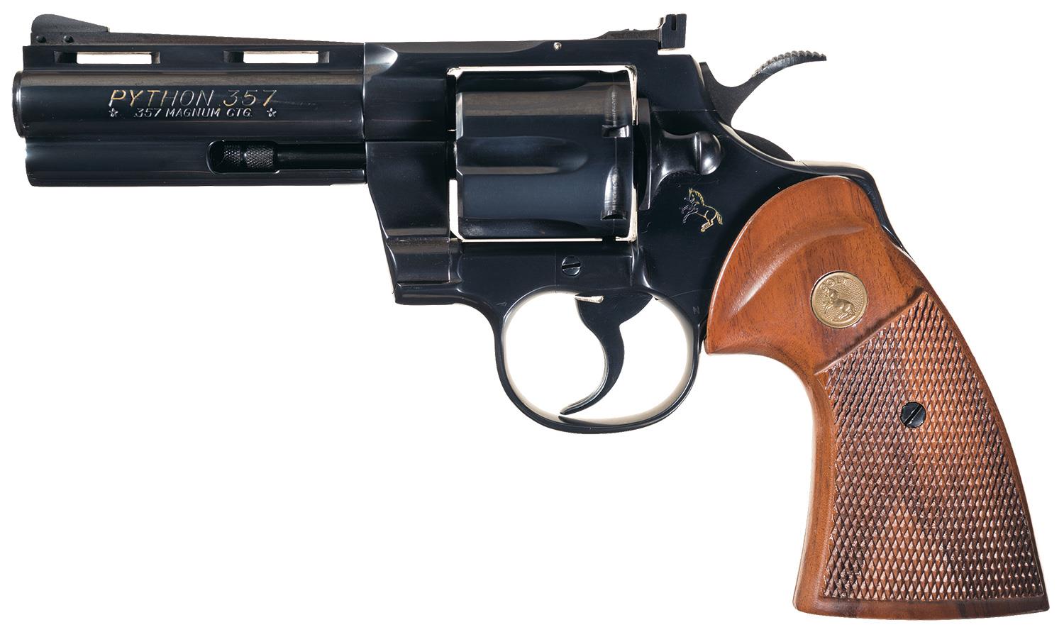 Colt Python Double Action Revolver Rock Island Auction 5785