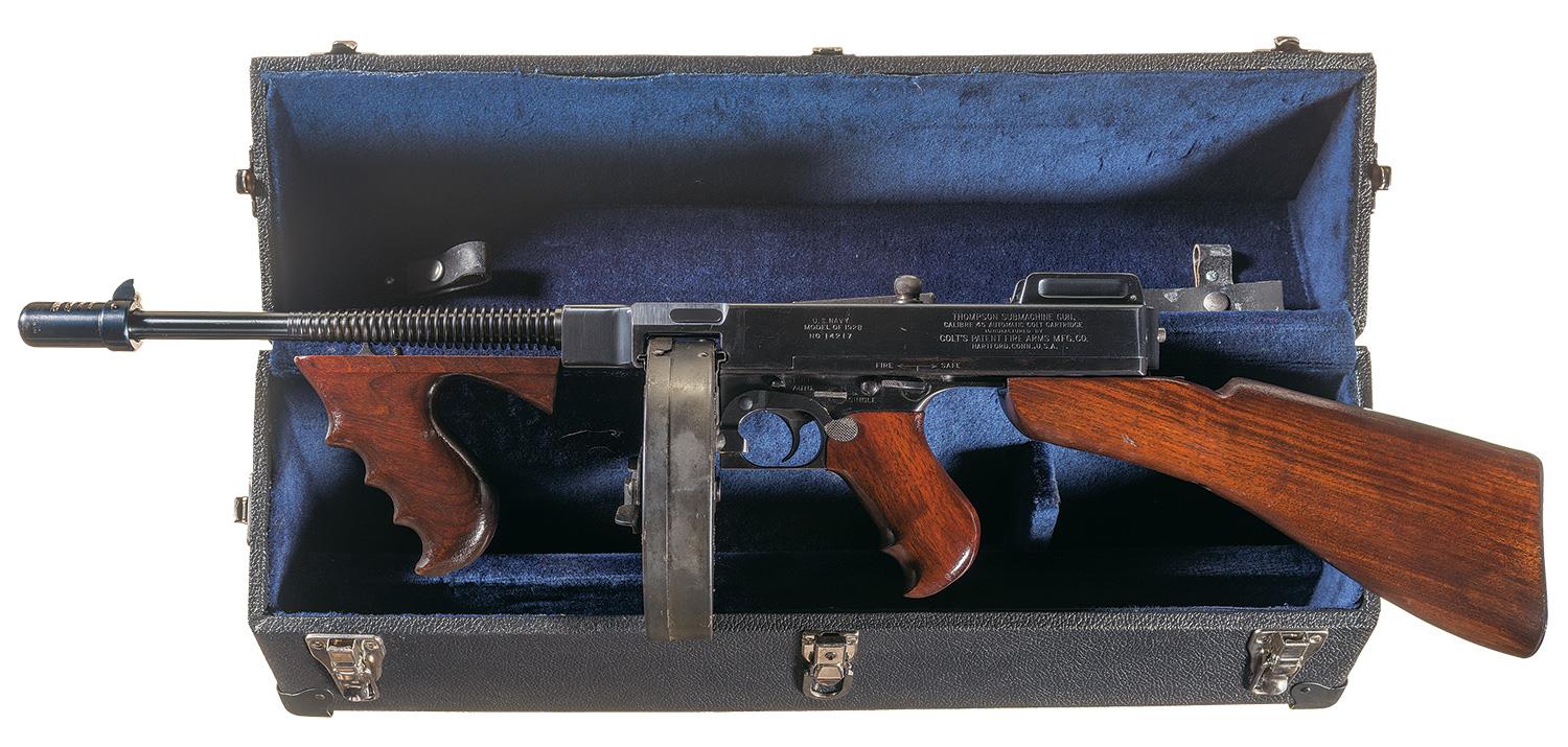Colt 1921/1928 Thompson Machine gun 45 ACP Rock Island Auction