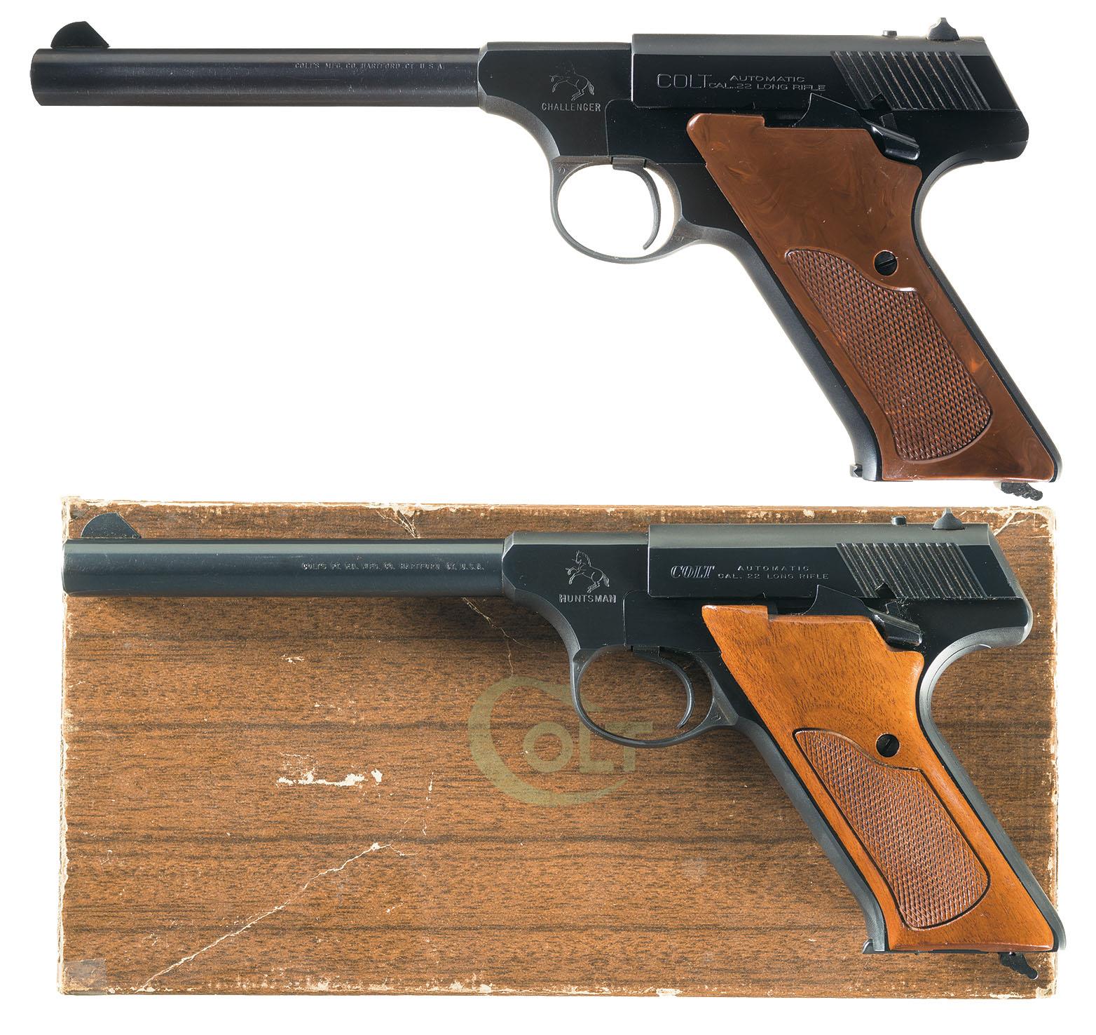 Two Colt Pistols | Rock Island Auction