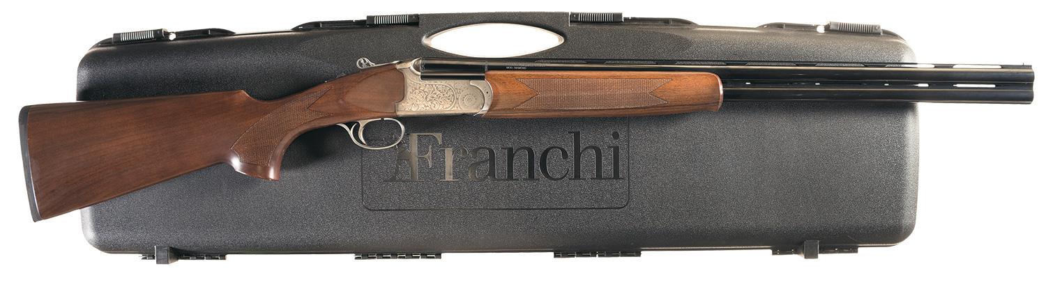 Franchi Diamond Grade Over/Under Shotgun with Factory Hard Case | Rock ...