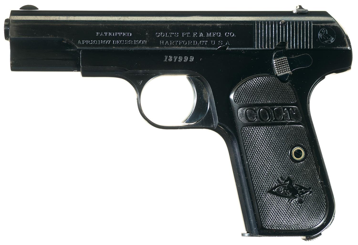 colt model 1903 hammerless