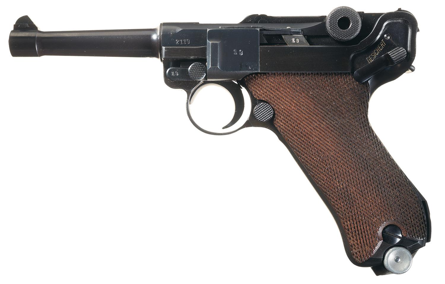 Mauser P08 Pistol 9 Mm Luger 