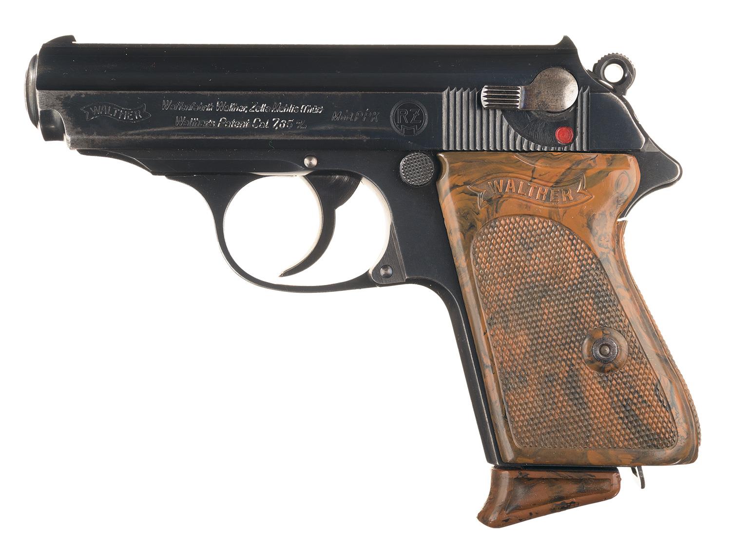 Pre-World War II Nazi Walther PPK with RZM Markings with Holster | Rock ...