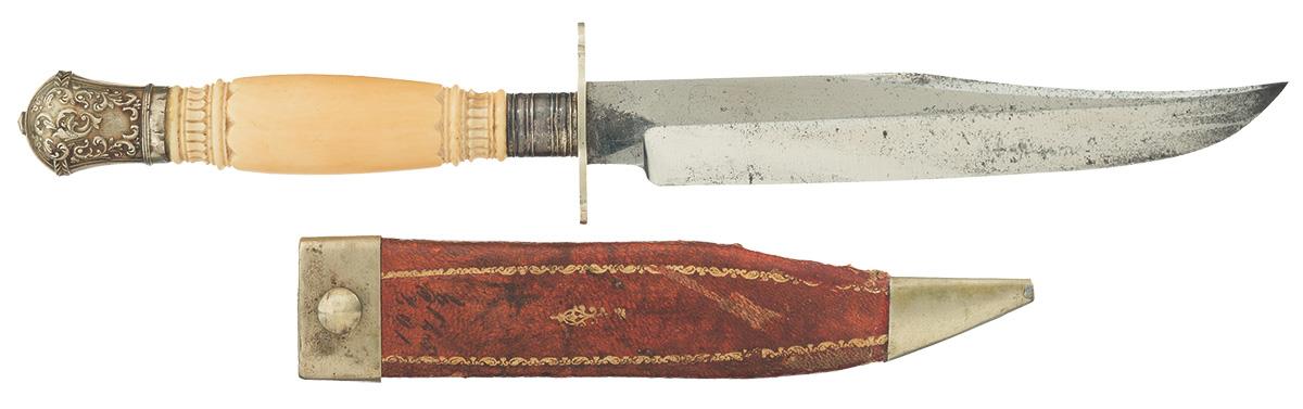 Antique Mexican Fighting Bowie Knife