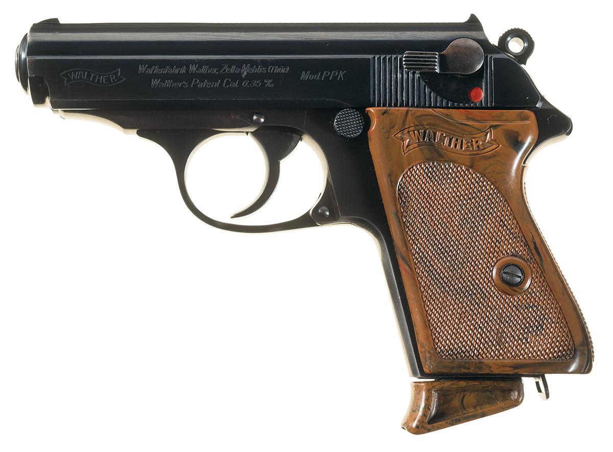 Walther Ppk Pistol 6.35 Mm Auto 