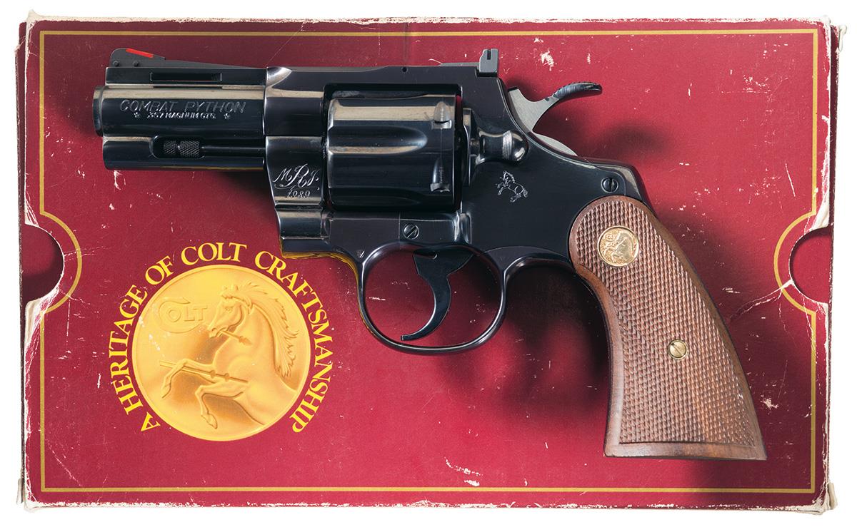 Colt Combat Python Revolver 357 mag | Rock Island Auction