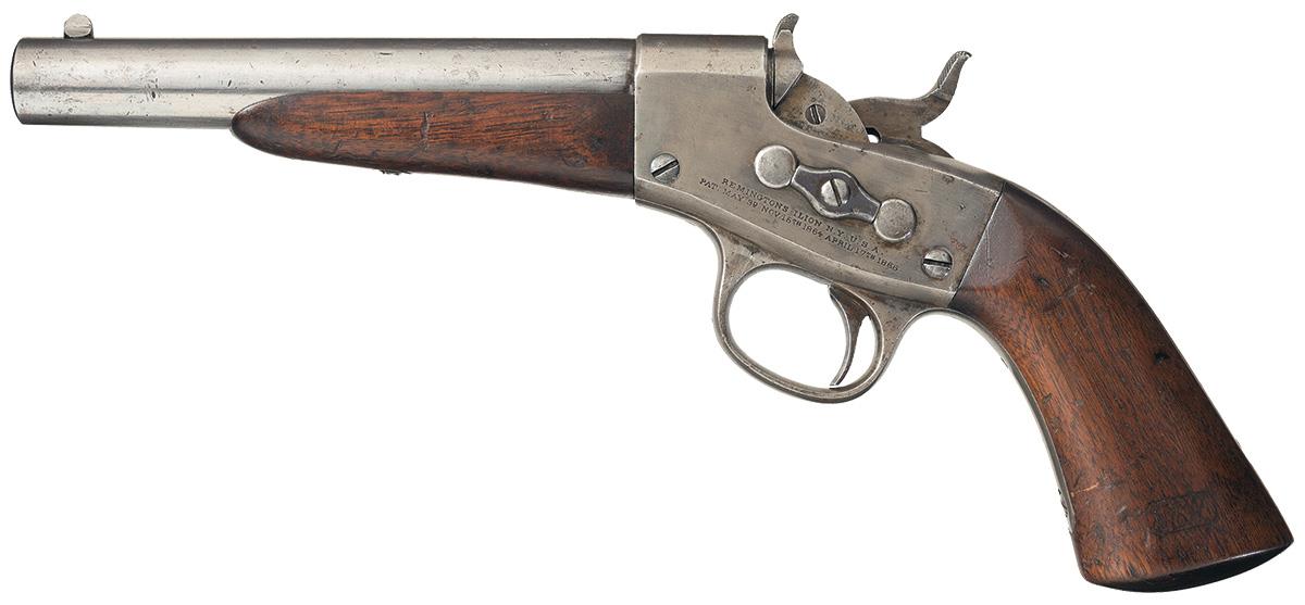 U.S. Remington 1867 Navy Pattern Rolling Block Pistol | Rock Island Auction